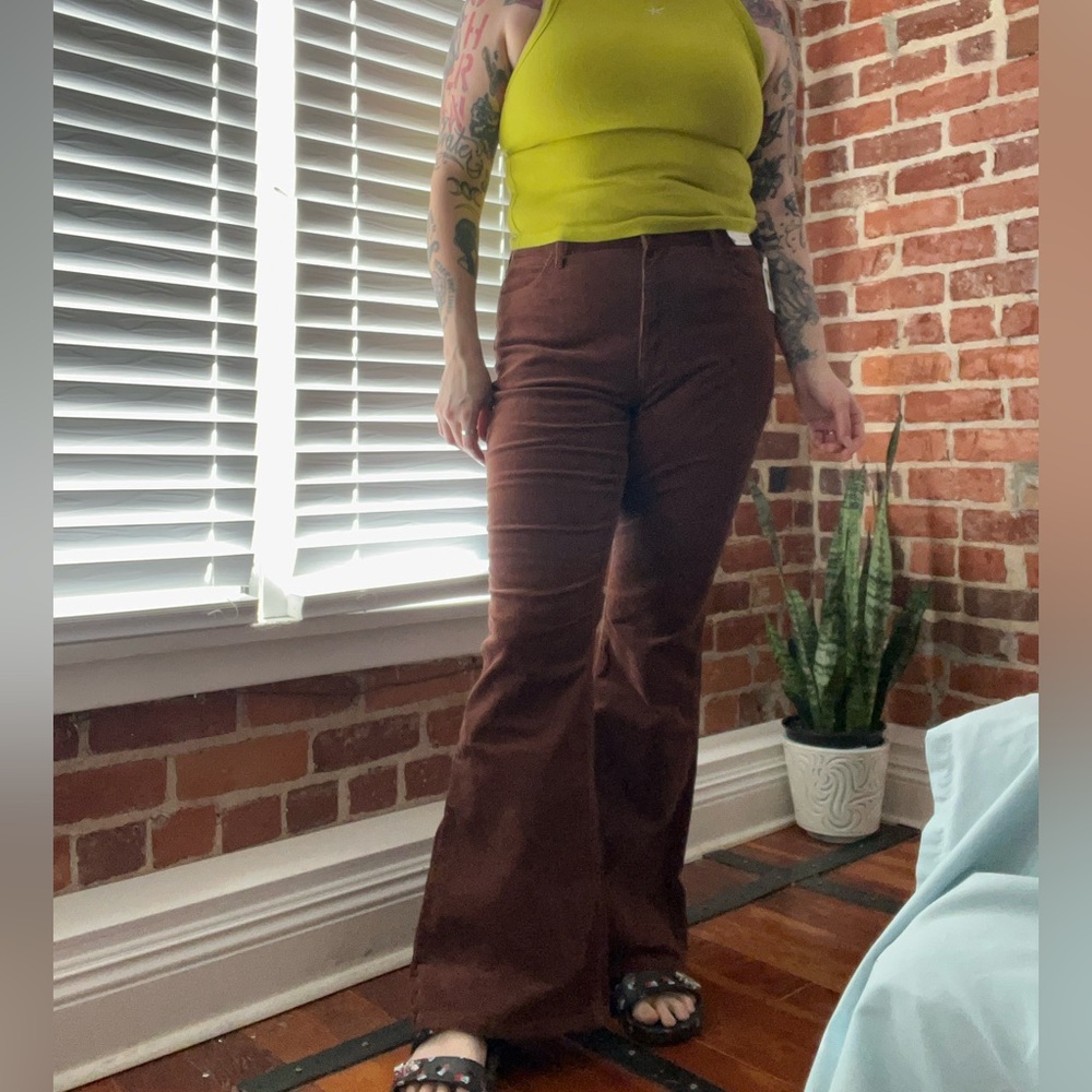 Wrangler Chocolate Flare Pants